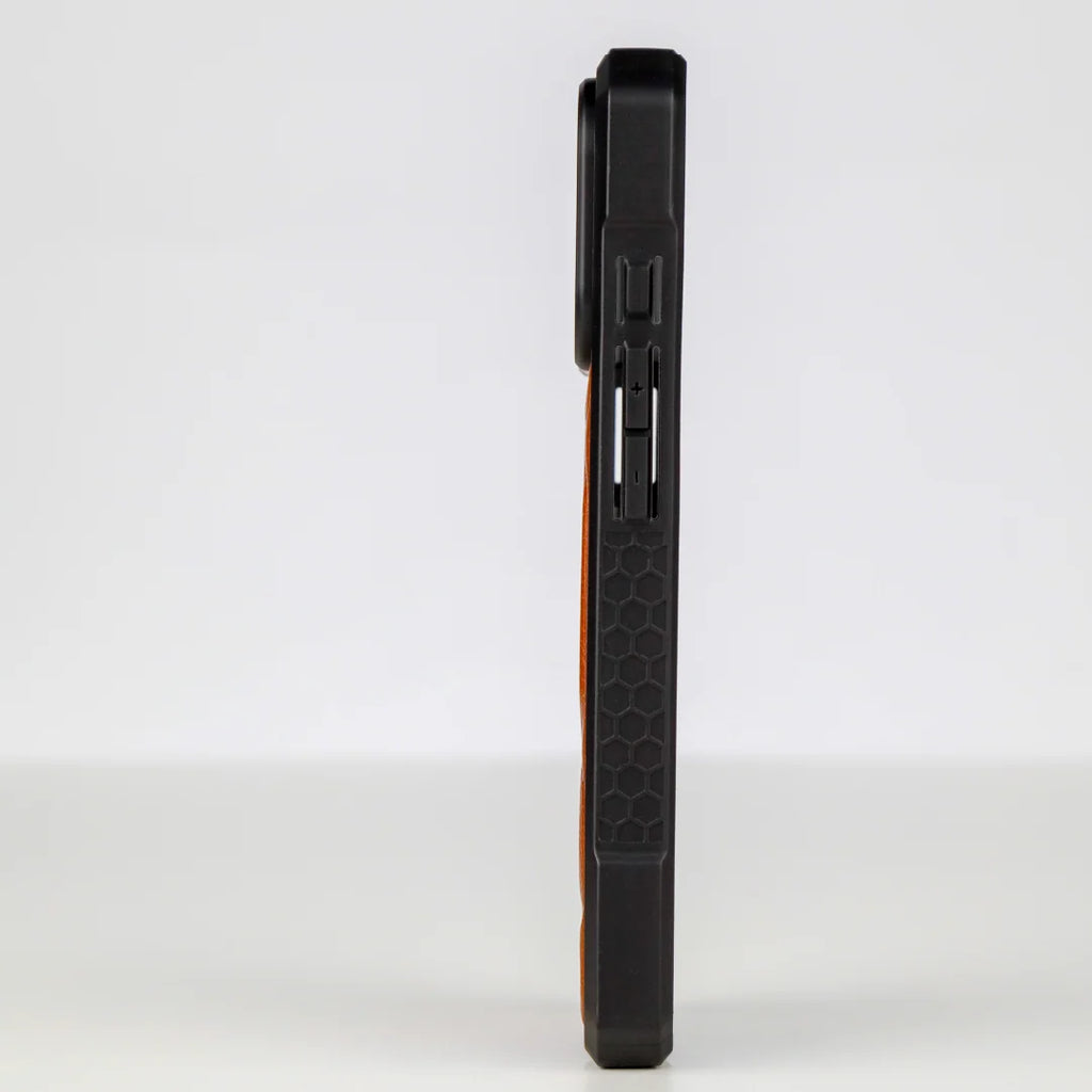 ASLI Leather Hybrid Premium Leather Case With Drop Protection And Heat Dissipation Case For 17 Pro