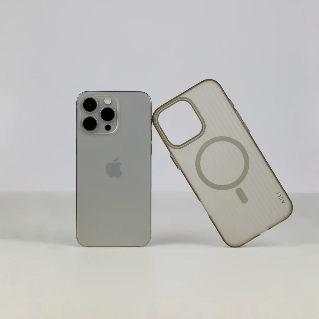 ASLI Corrugatedmag Wave Refined Magsafe Case With Enhanced Camera Protection Case  For iPhone 16 Pro Max