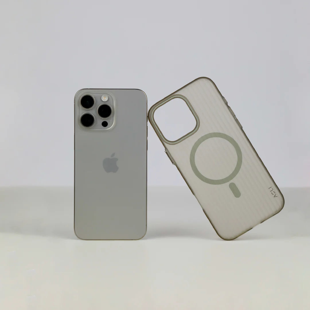 ASLI Corrugatedmag Wave Refined Magsafe Case With Enhanced Camera Protection Case  For iPhone 16 Pro Max