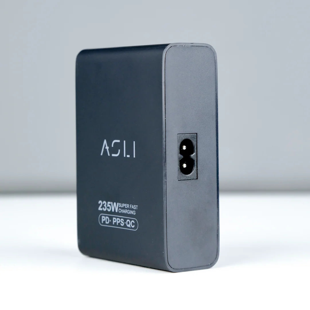 Asli Global Turboxis Series 235W Gan-7-Port Fast Charging Station With Power Delivery & PPS