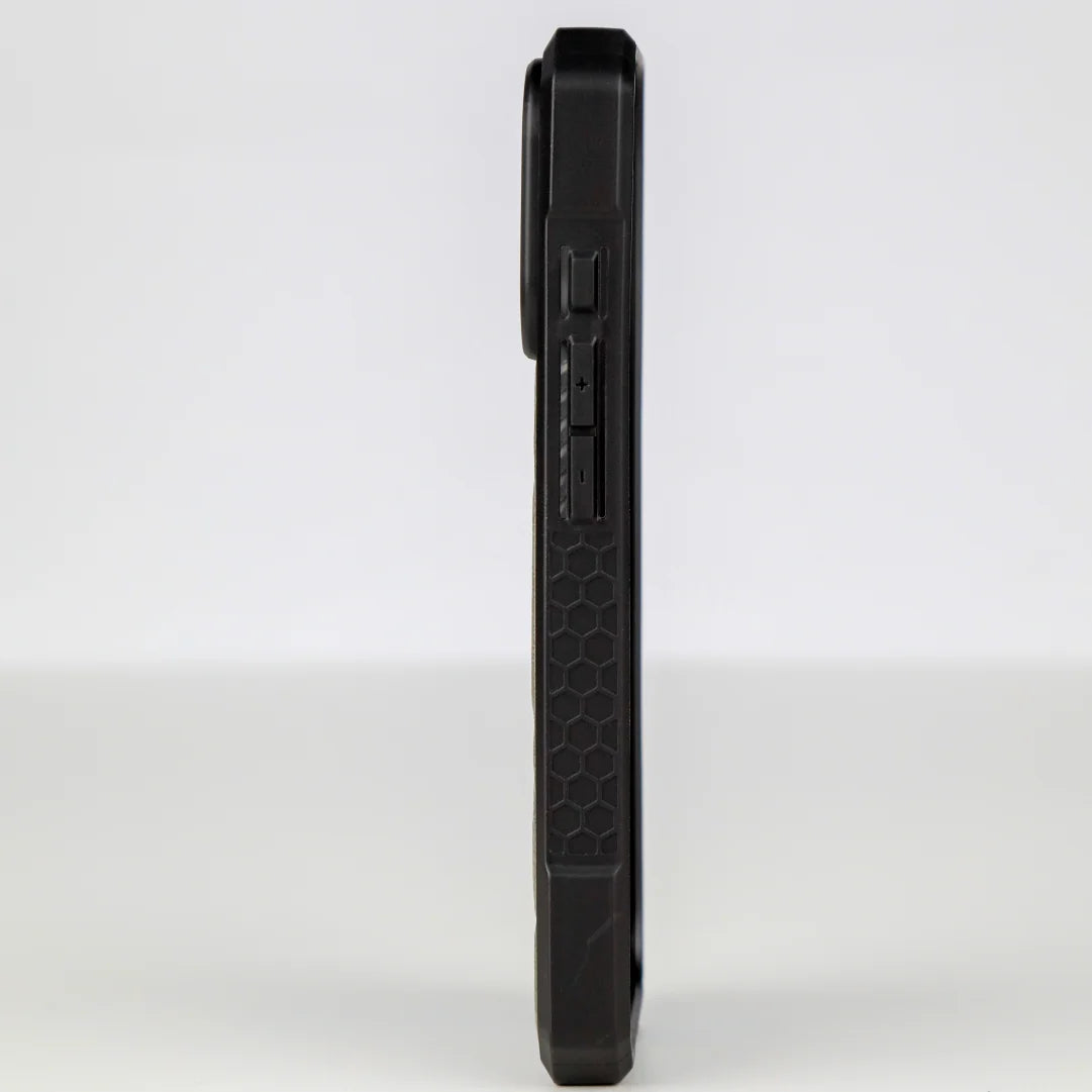 ASLI Leather Hybrid Premium Leather Case With Drop Protection And Heat Dissipation Case For 17 Pro