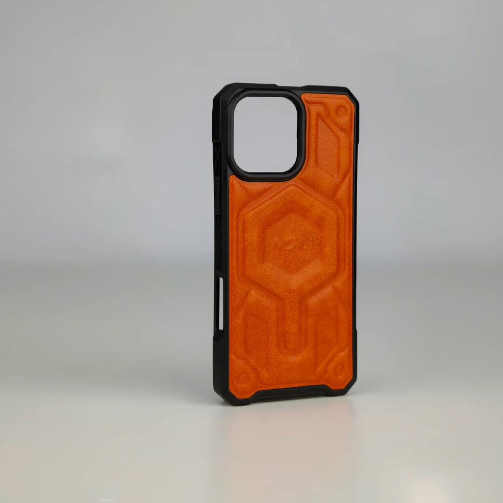ASLI Leather Hybrid Premium Leather Case With Drop Protection And Heat Dissipation Case For 16 Pro Max