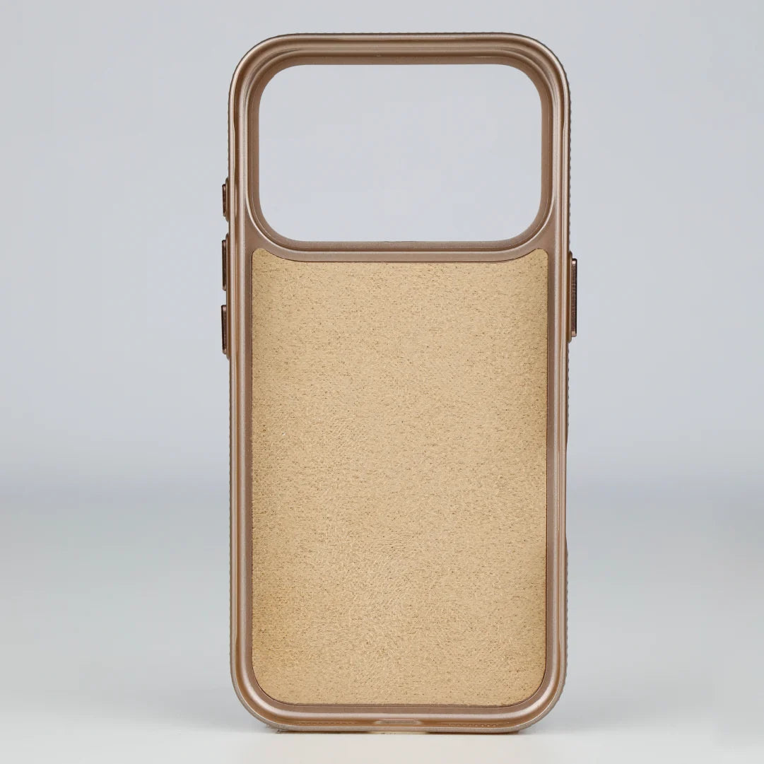ASLI Corrugared Ridge Premium Metalic Case With Enhanced Camera Protection Case For iPhone 17 Pro