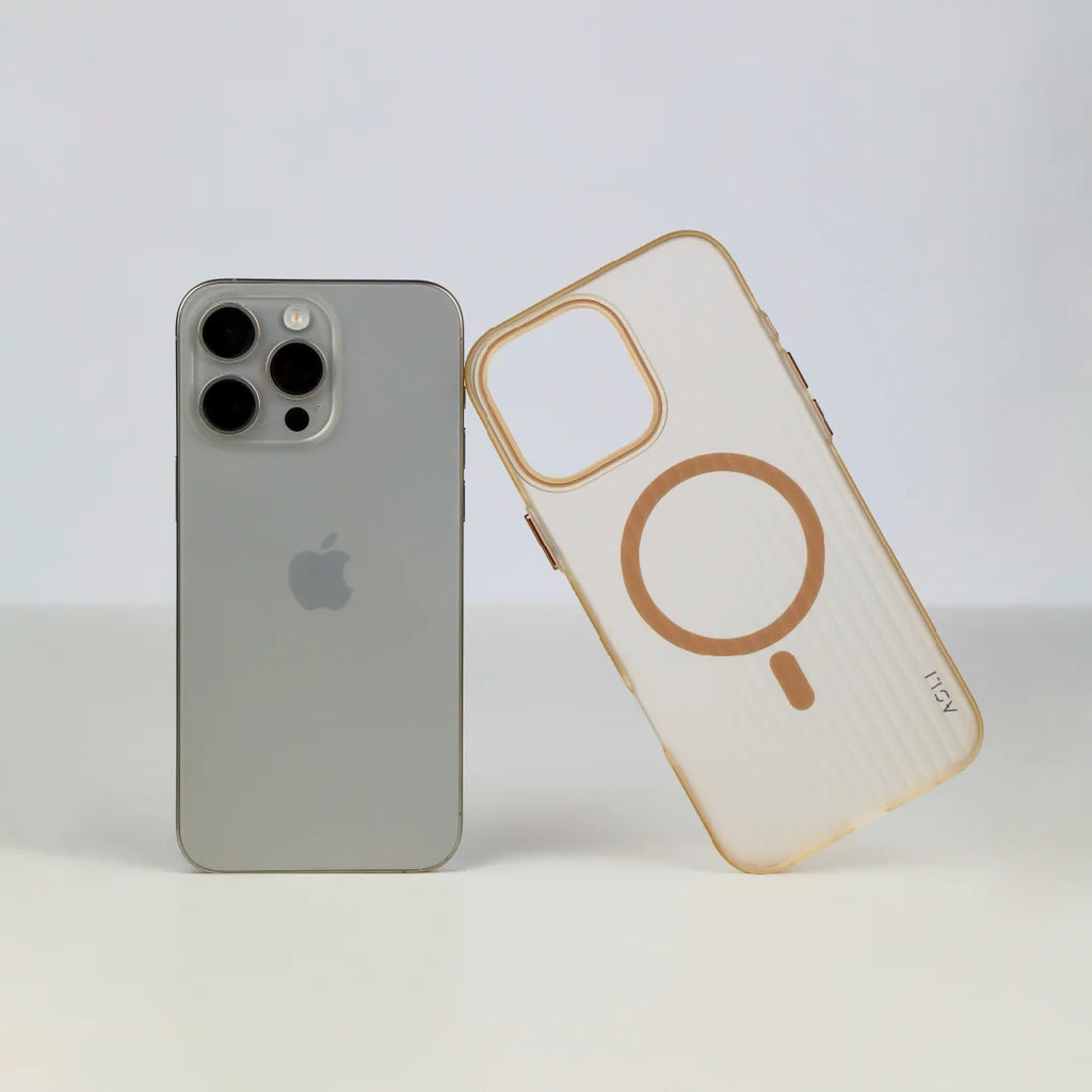 ASLI Corrugatedmag Wave Refined Magsafe Case With Enhanced Camera Protection Case  For iPhone 16 Pro Max