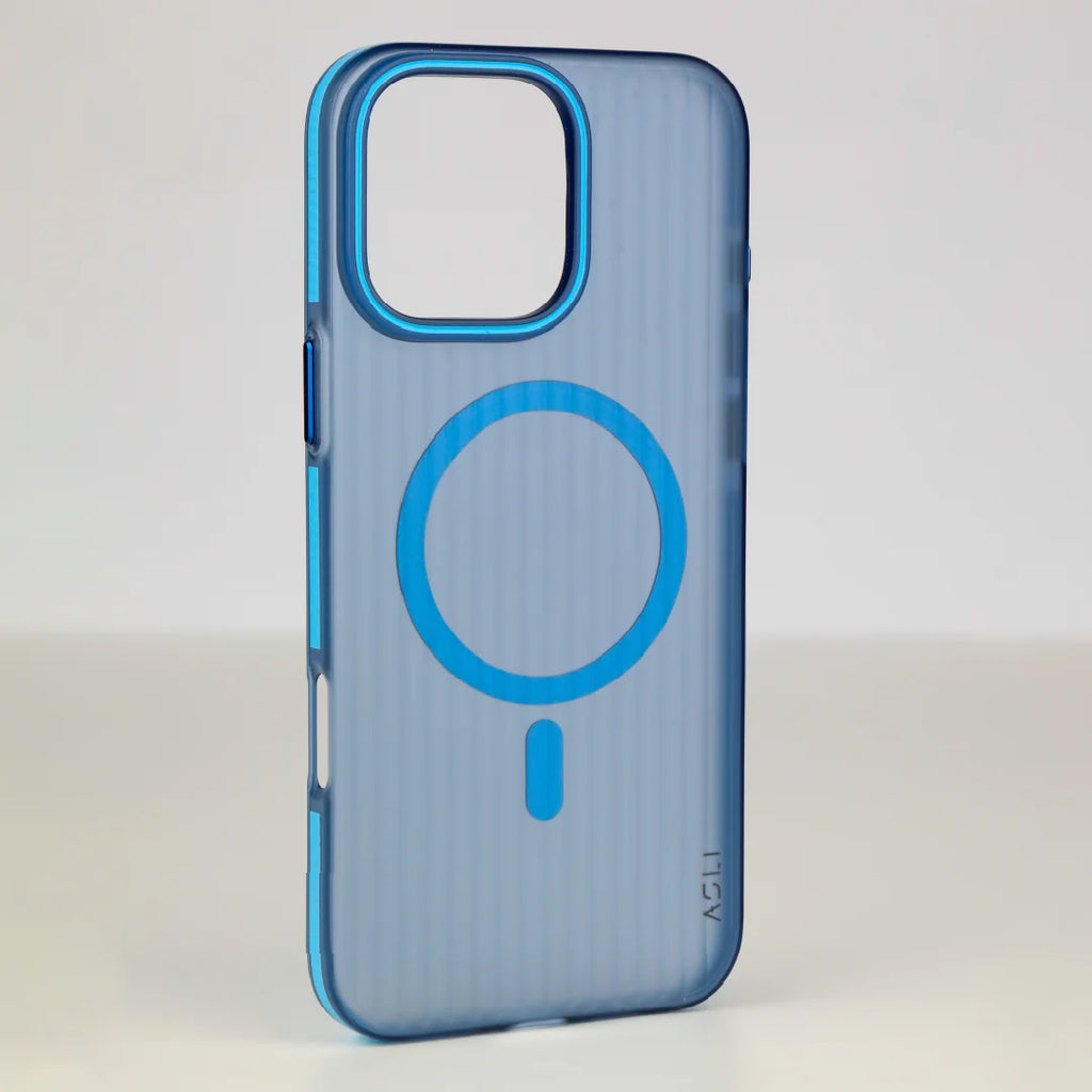 ASLI Corrugatedmag Wave Refined Magsafe Case With Enhanced Camera Protection Case  For iPhone 16 Pro Max
