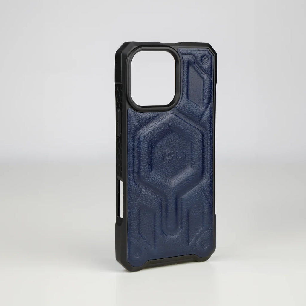 ASLI Leather Hybrid Premium Leather Case With Drop Protection And Heat Dissipation Case For 16 Pro Max