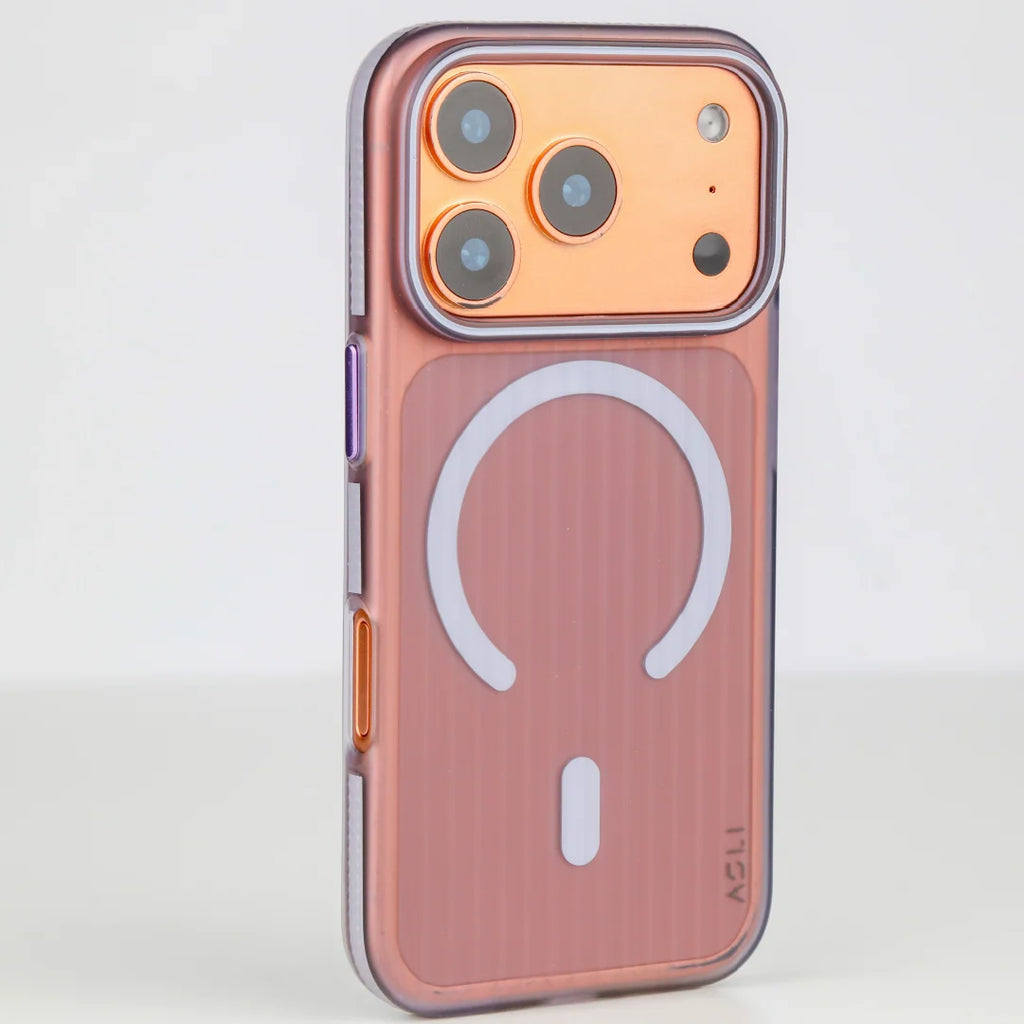 ASLI Corrugatedmag Wave Refined Magsafe Case With Enhanced Camera Protection Case For iPhone 17 Pro Max