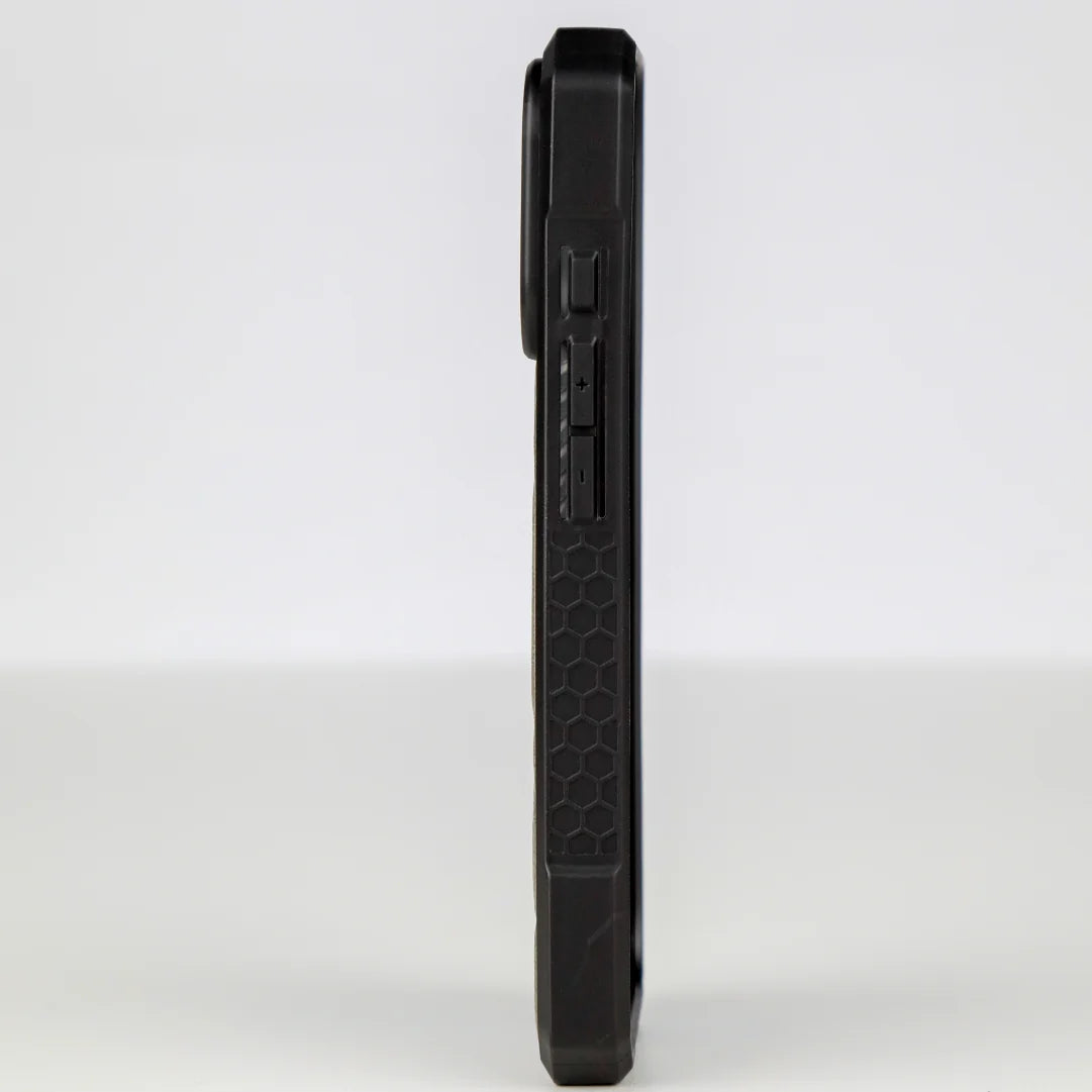 ASLI Leather Hybrid Premium Leather Case With Drop Protection And Heat Dissipation Case For 17 Pro