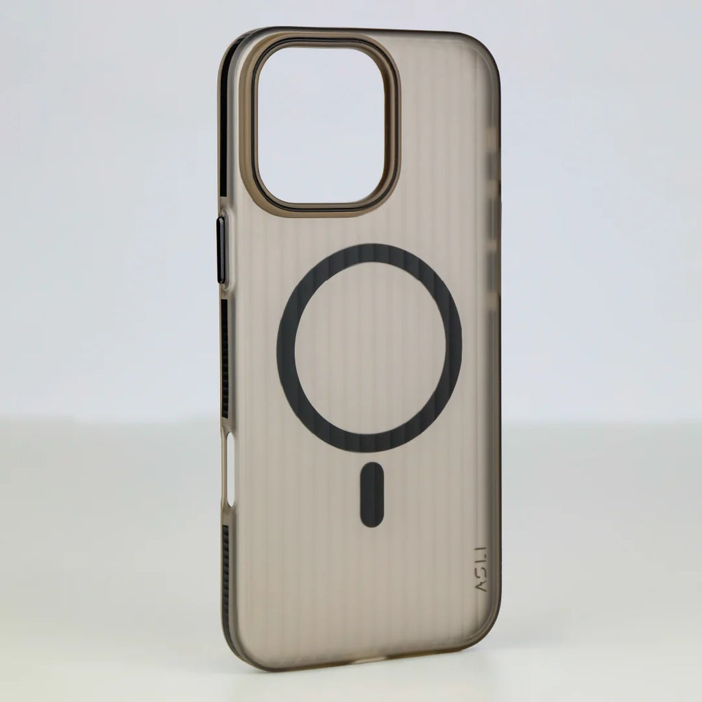 ASLI Corrugatedmag Wave Refined Magsafe Case With Enhanced Camera Protection Case  For iPhone 16 Pro Max