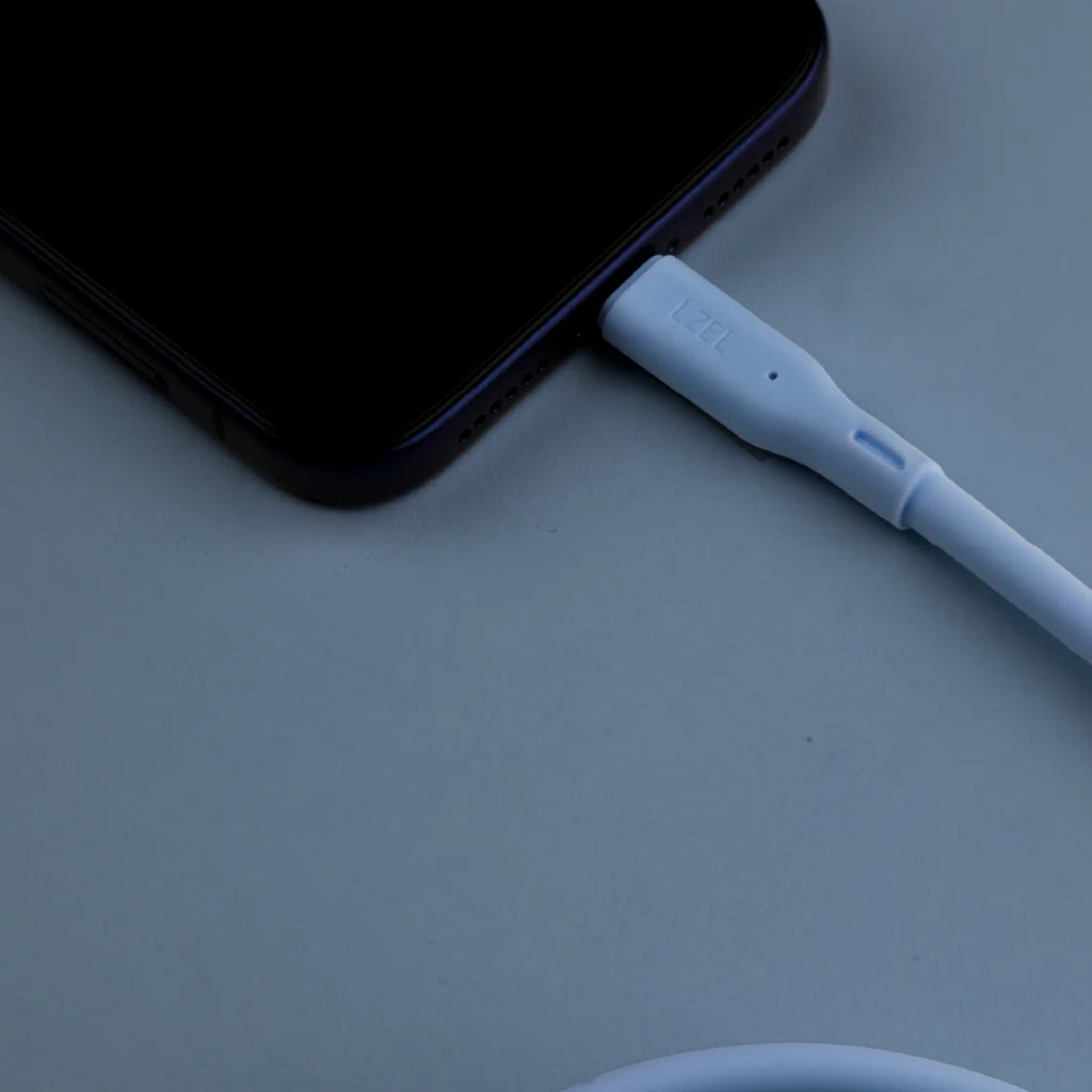LZEL Celeris Silox CXL Soft Silicone USB-C to USB-C Cable, 480Mbps, 240W Max, 2m