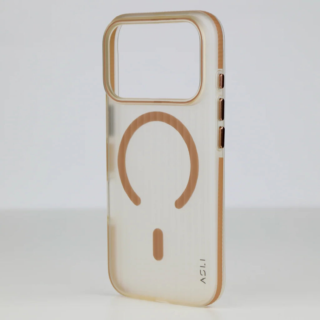 ASLI Corrugatedmag Wave Refined Magsafe Case With Enhanced Camera Protection Case For iPhone 17 Pro Max
