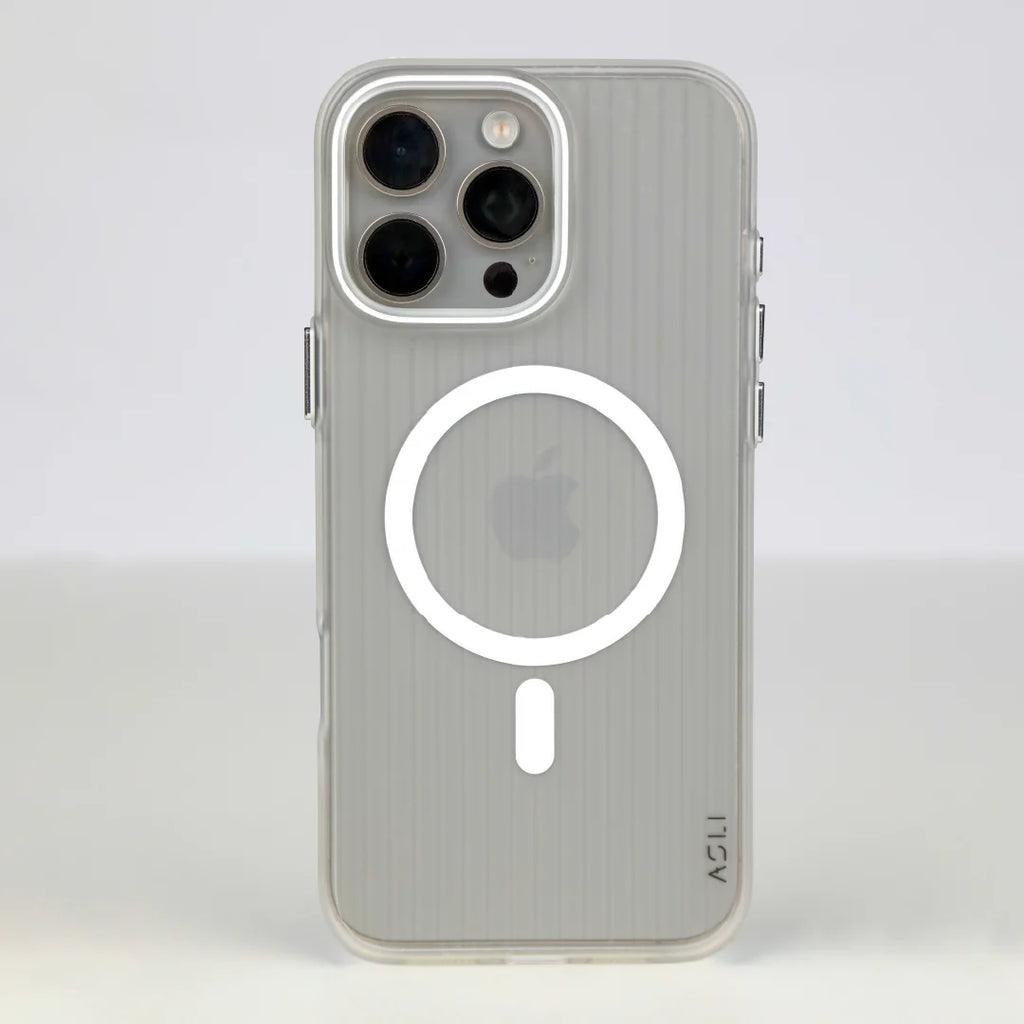 ASLI Corrugatedmag Wave Refined Magsafe Case With Enhanced Camera Protection Case  For iPhone 16 Pro Max