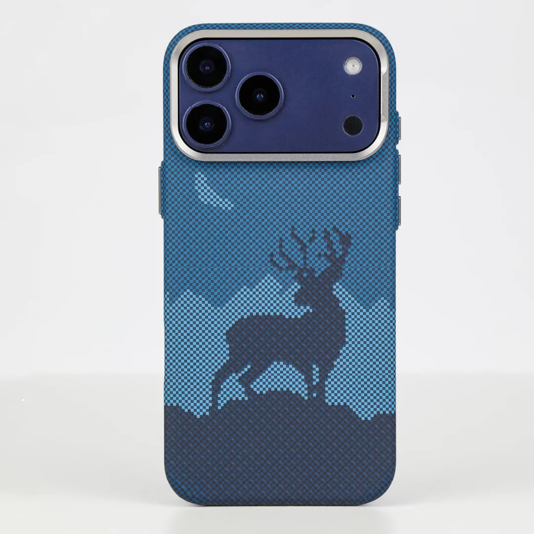 LZEL MagCarbon Deer Cover for iPhone 17 Pro Max