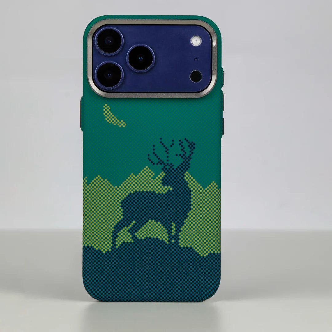 LZEL MagCarbon Deer Cover for iPhone 17 Pro