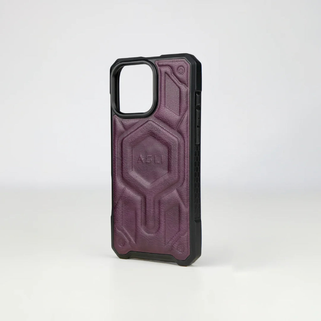 ASLI Leather Hybrid Premium Leather Case With Drop Protection And Heat Dissipation Case For 16 Pro