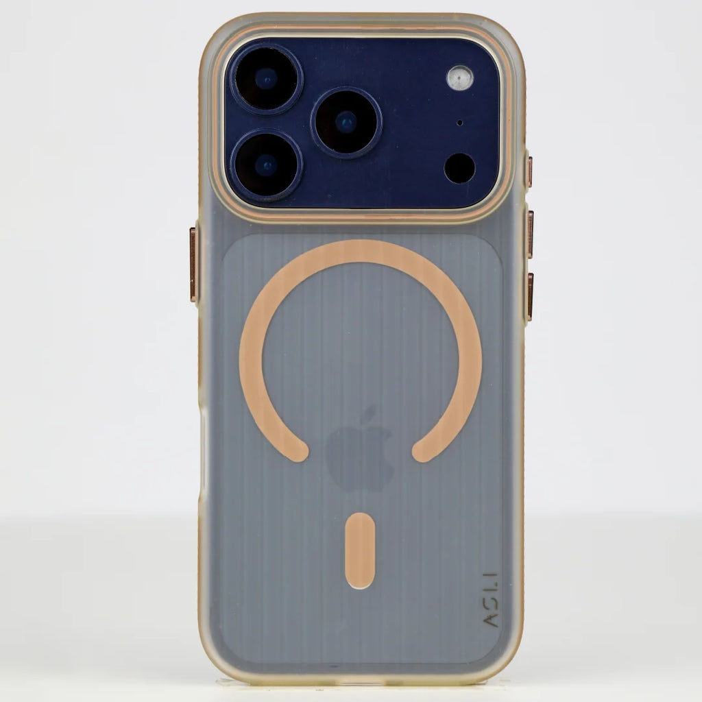 ASLI Corrugatedmag Wave Refined Magsafe Case With Enhanced Camera Protection Case For iPhone 17 Pro