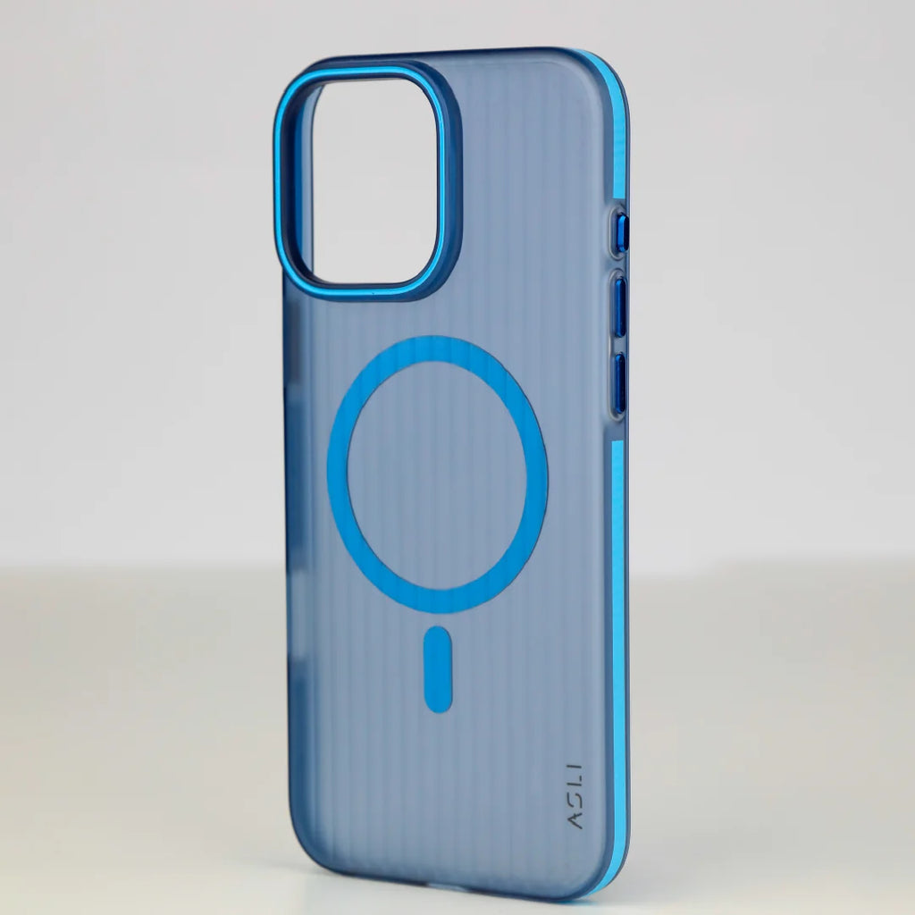 ASLI Corrugatedmag Wave Refined Magsafe Case With Enhanced Camera Protection Case  For iPhone 16 Pro Max