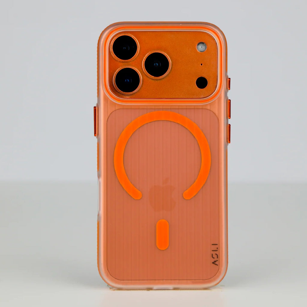 ASLI Corrugatedmag Wave Refined Magsafe Case With Enhanced Camera Protection Case For iPhone 17 Pro