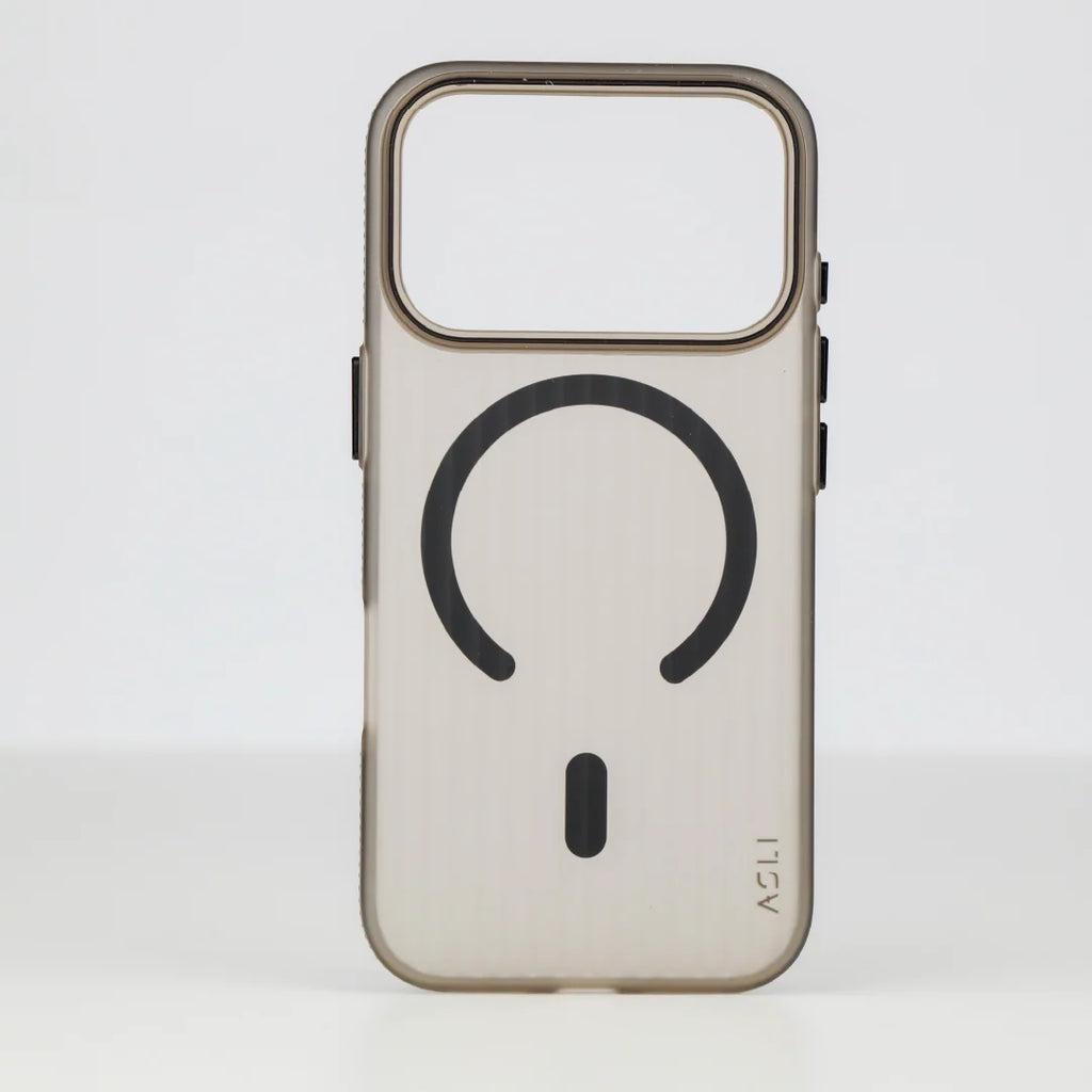 ASLI Corrugatedmag Wave Refined Magsafe Case With Enhanced Camera Protection Case For iPhone 17 Pro