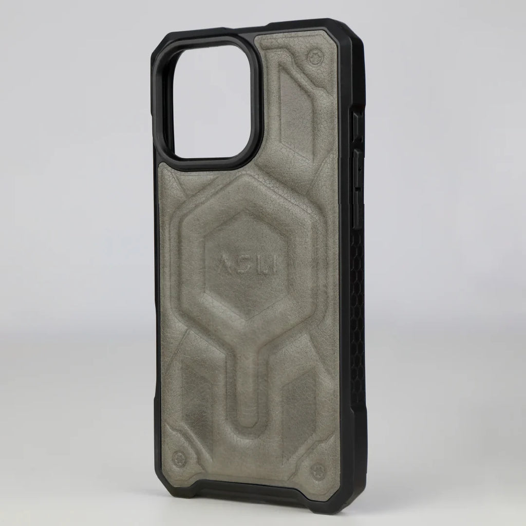 ASLI Leather Hybrid Premium Leather Case With Drop Protection And Heat Dissipation Case For 16 Pro