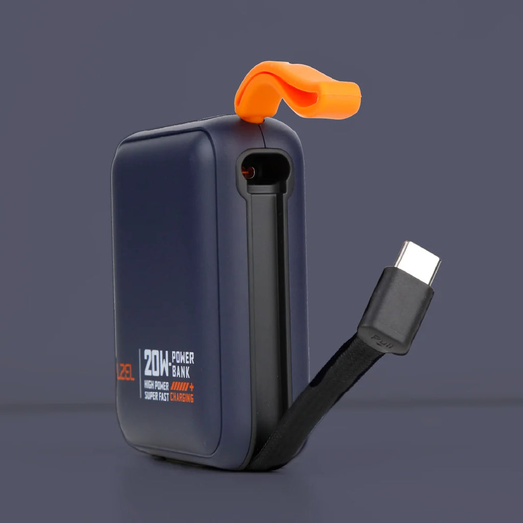 LZEL ZenoFlex Charge Mini 10000mAh PD Power Bank â€“ 20W Output / 18W Input