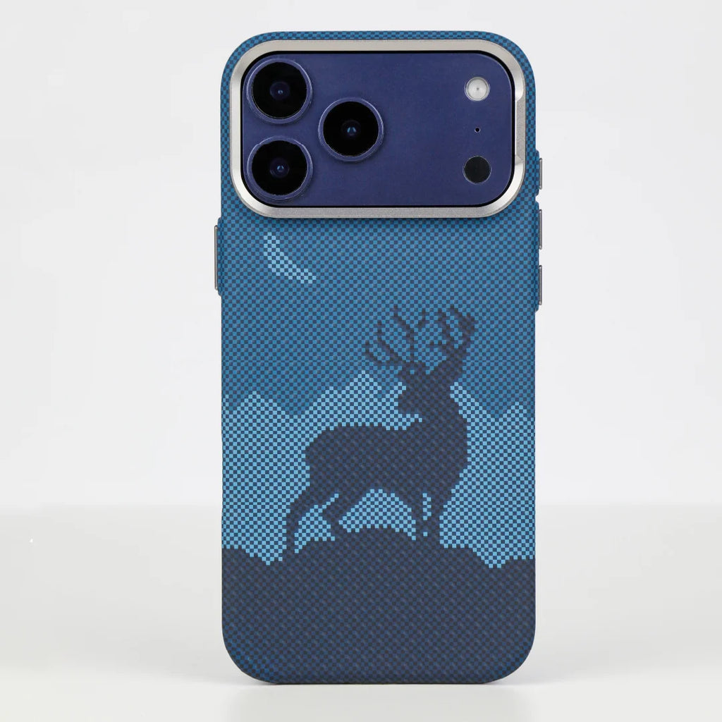 LZEL MagCarbon Deer Cover for iPhone 17 Pro
