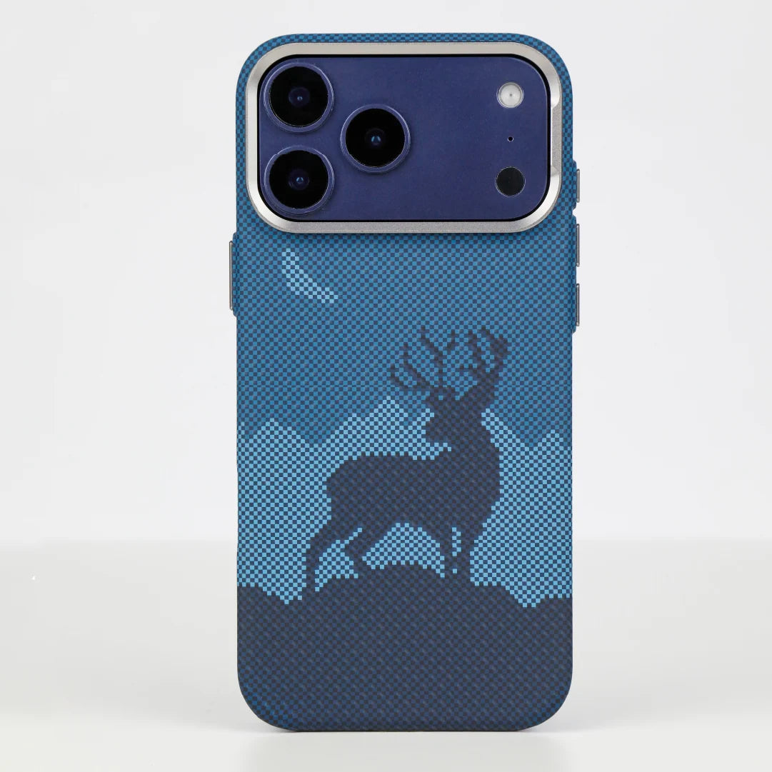 LZEL MagCarbon Deer Cover for iPhone 17 Pro