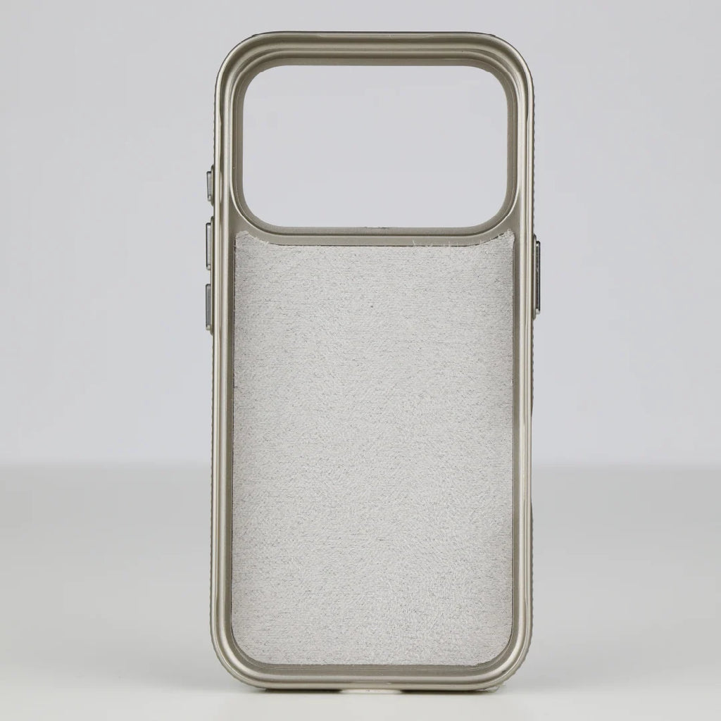 ASLI Corrugared Ridge Premium Metalic Case With Enhanced Camera Protection Case For iPhone 17 Pro Max