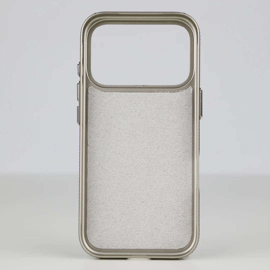 ASLI Corrugared Ridge Premium Metalic Case With Enhanced Camera Protection Case For iPhone 17 Pro Max