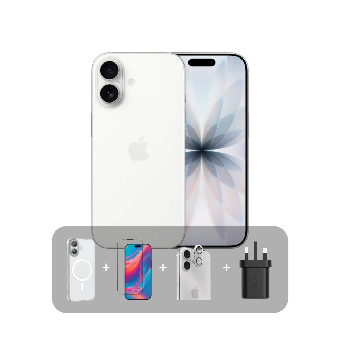 Apple iPhone 17 - 256GB - 6.3 inch - Dual eSim (Japanese Version) + Bundle Offer | White
