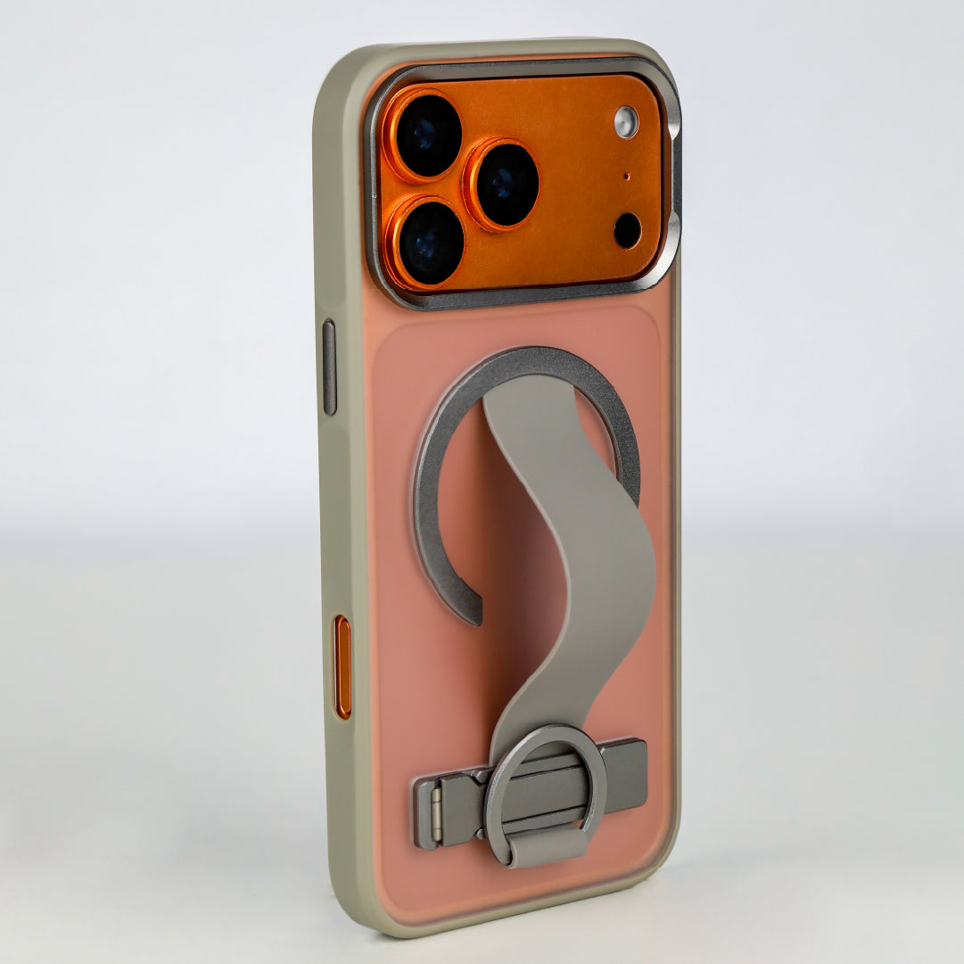LZEL MagMatte Grip Case for iPhone 17 Pro