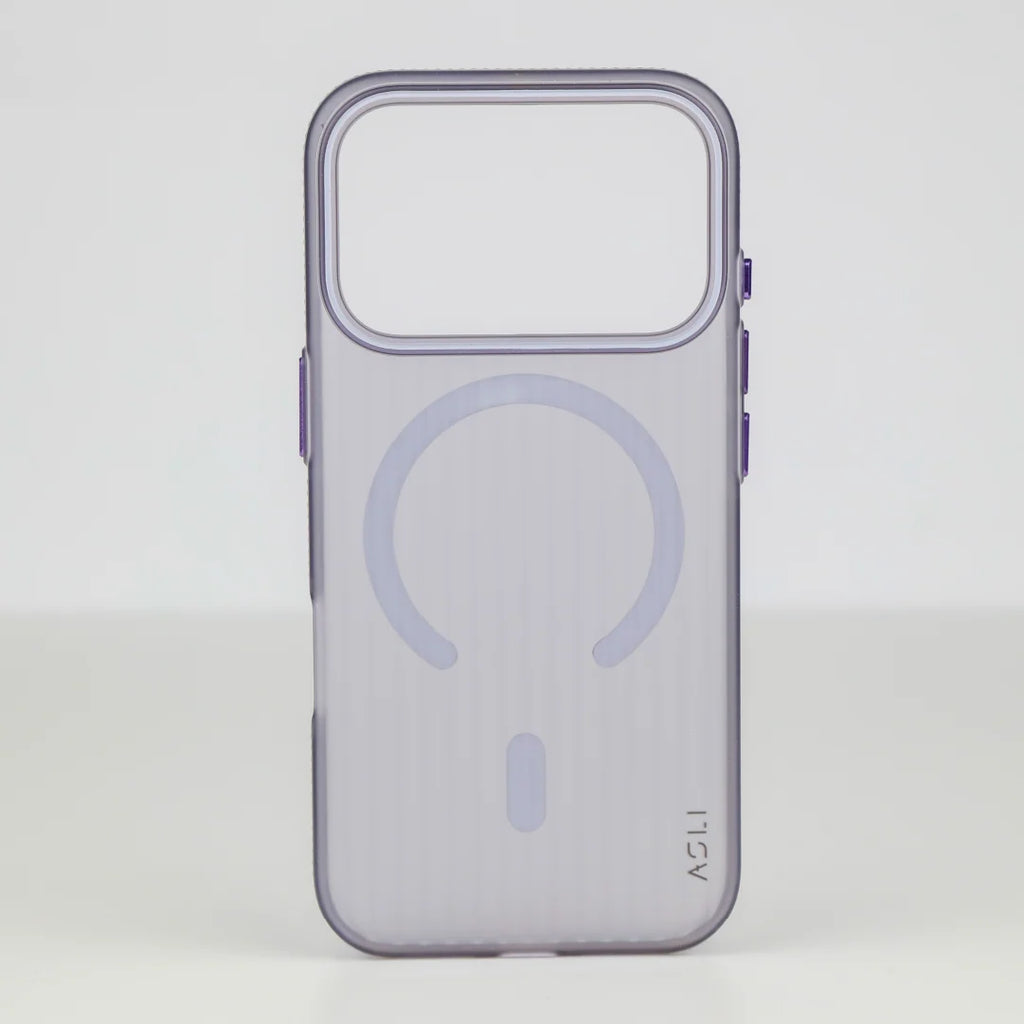 ASLI Corrugatedmag Wave Refined Magsafe Case With Enhanced Camera Protection Case For iPhone 17 Pro Max