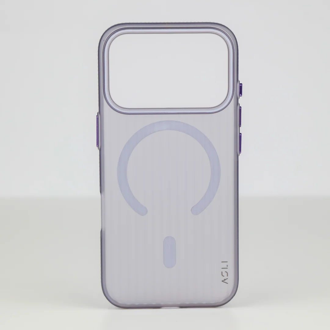 ASLI Corrugatedmag Wave Refined Magsafe Case With Enhanced Camera Protection Case For iPhone 17 Pro Max