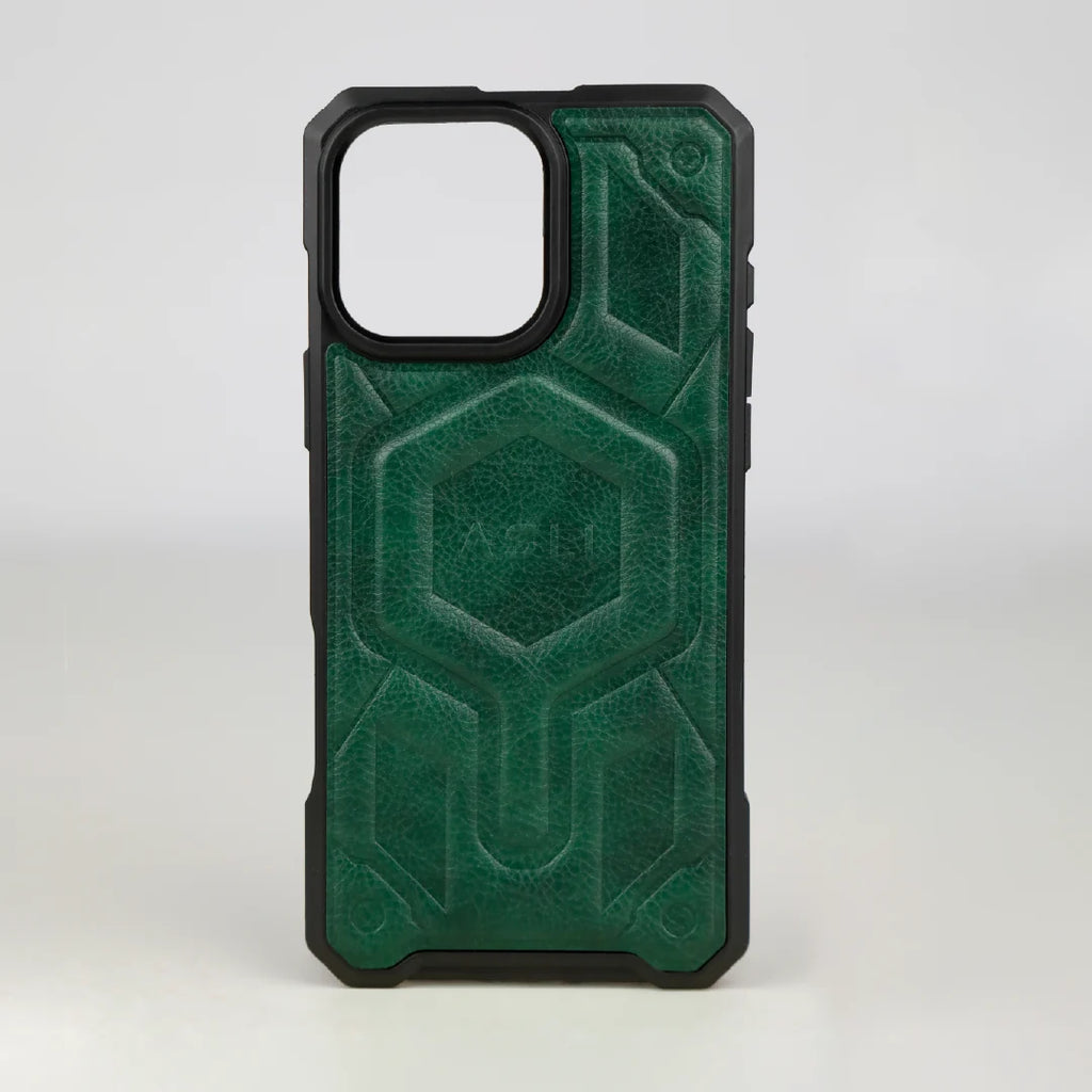 ASLI Leather Hybrid Premium Leather Case With Drop Protection And Heat Dissipation Case For 16 Pro Max