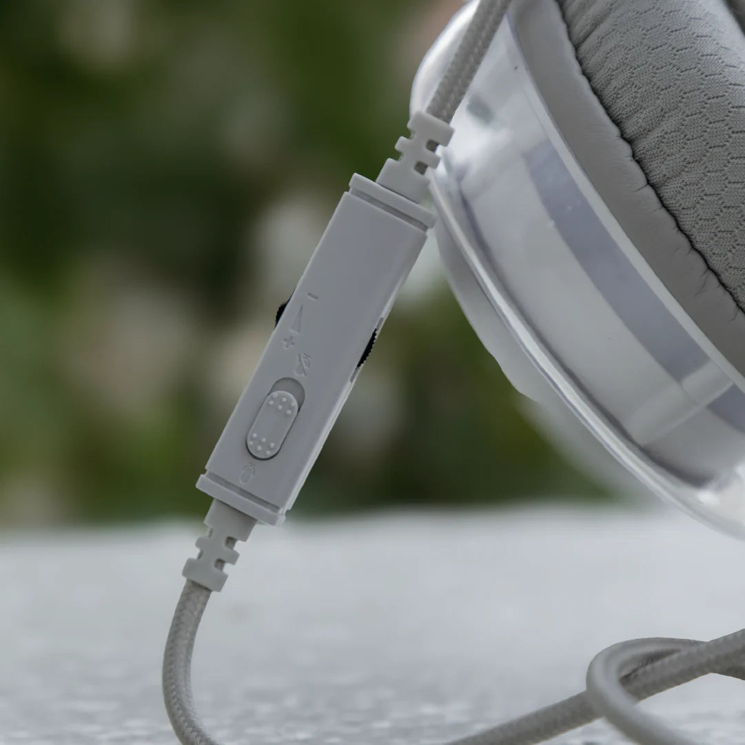 Asli Global EvoPlay G1 Ultimate Sound Over-Ear Wired Headphone | Gray