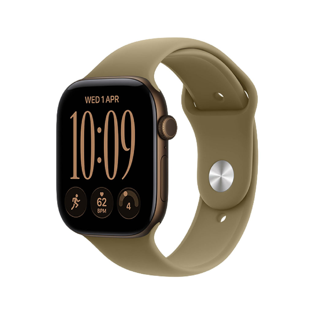 Apple Watch Series 12 GPS 46mm Dark Bronze with Olive Sport Band M/L
