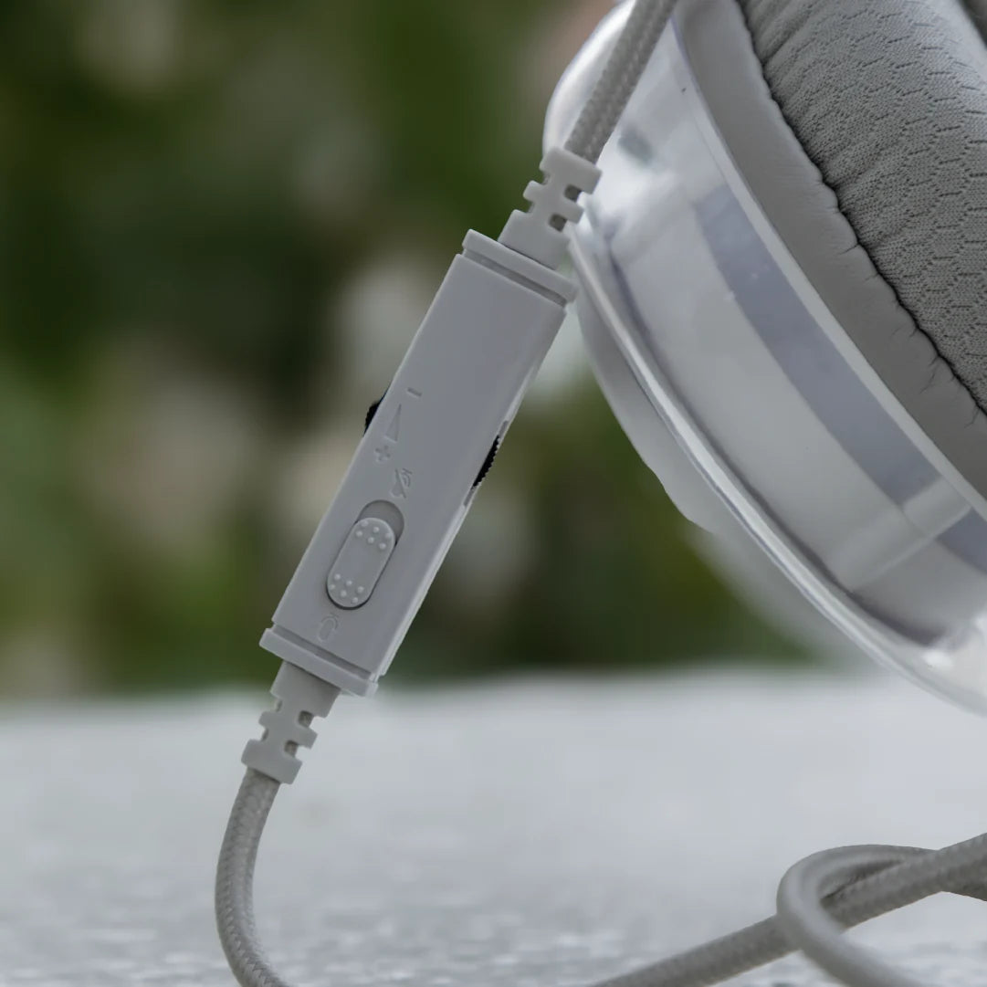 Asli Global EvoPlay G1 Ultimate Sound Over-Ear Wired Headphone | Gray
