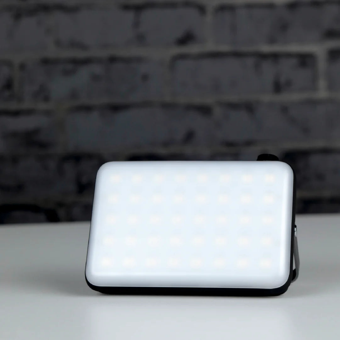 LZEL Luminova Surg10 LED Light & Powerbank 100â??800 Lumens, USB-C â?? Black