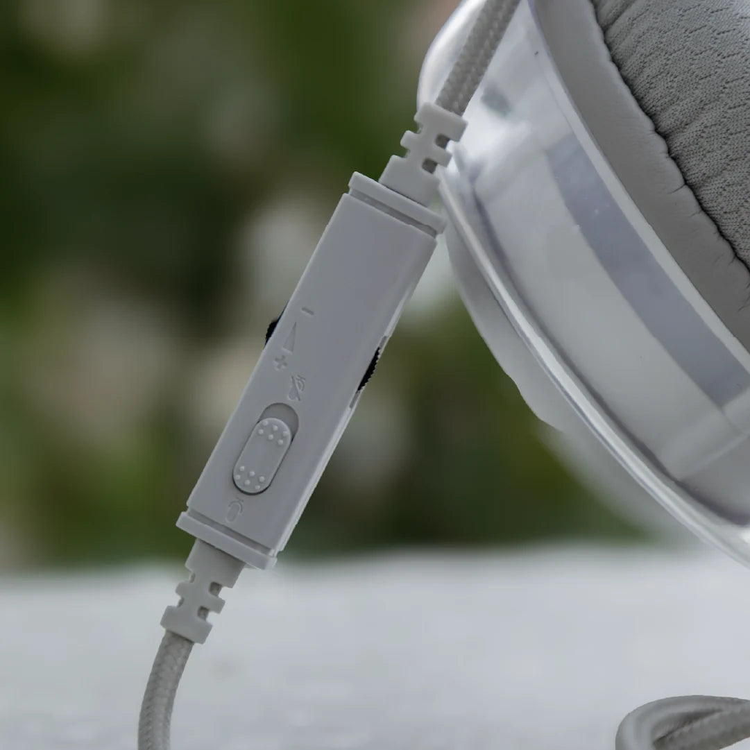 Asli Global EvoPlay G1 Ultimate Sound Over-Ear Wired Headphone | Gray