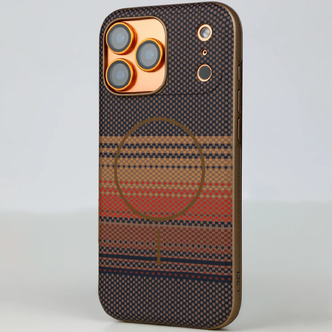 LZEL Magcarbon Splice Case for iPhone 17 Pro Max