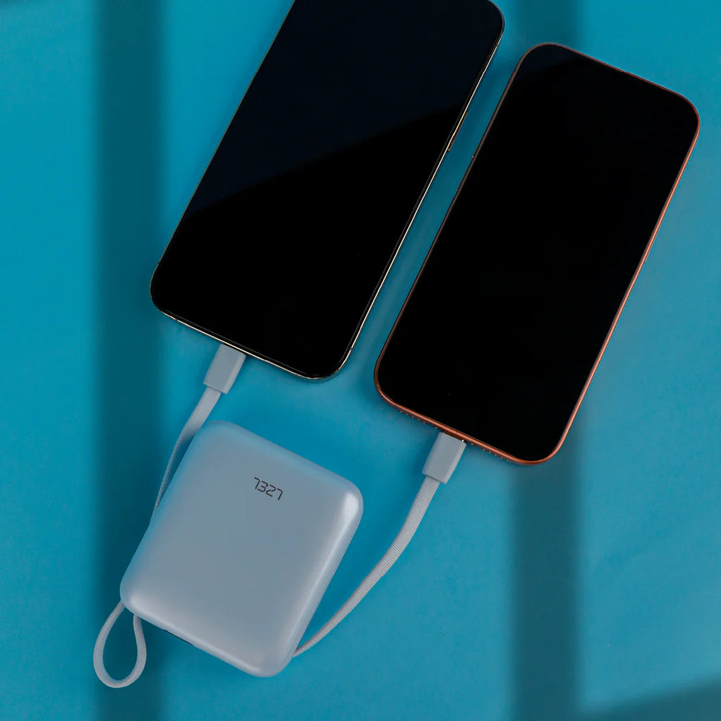LZEL Neurode Sync Mini 10000Mah  Pd3.0 & Qc 3.0 | 22.5W | Built-In Type-C & Lighting Power Bank