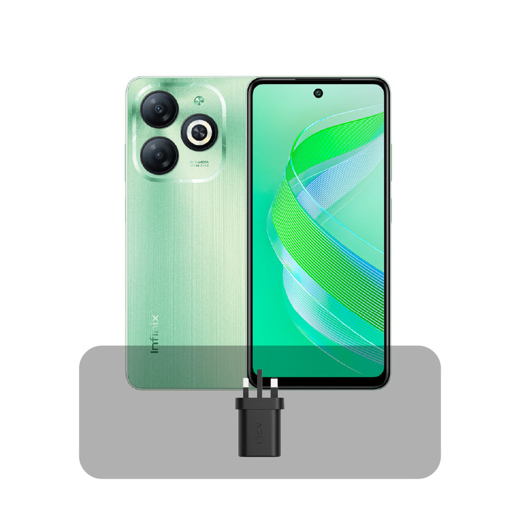 Infinix Smart 8 - 64GB - 2GB RAM - 6.6 inch + Bundle Offer | Green