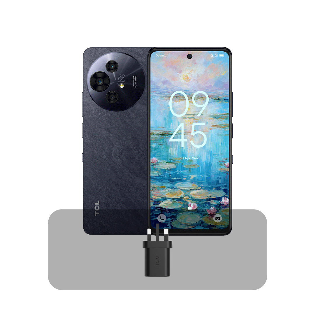TCL 50 NXTPAPER 5G â€“ 6.8â€³ 120Hz - 108MP - 8 GB + 8 GB RAM - 256 GB Storage - 5,010 mAh Battery - AI-Boosted Power + Bundle Offer | Moon Gray