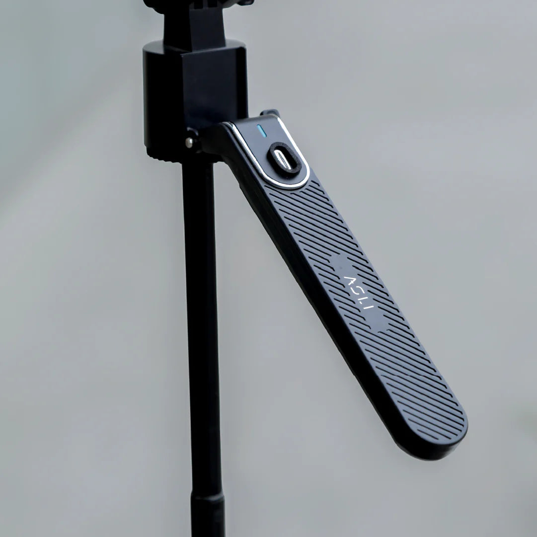 Asli Global Selfynix One Selfie Stick Extendable up to 220cm with Wireless Remote & Tripod Stand