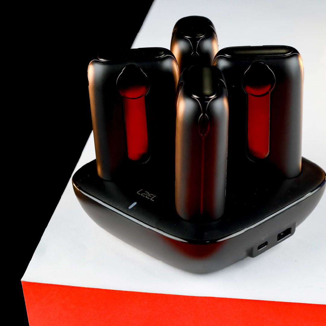 LZEL Quadra Energia X Station 10000mAh Charging Station Built In Cable Lightning And Type-C