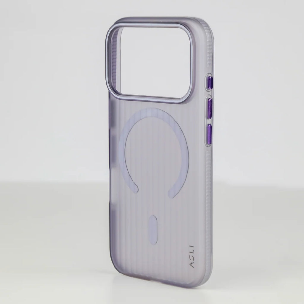 ASLI Corrugatedmag Wave Refined Magsafe Case With Enhanced Camera Protection Case For iPhone 17 Pro Max