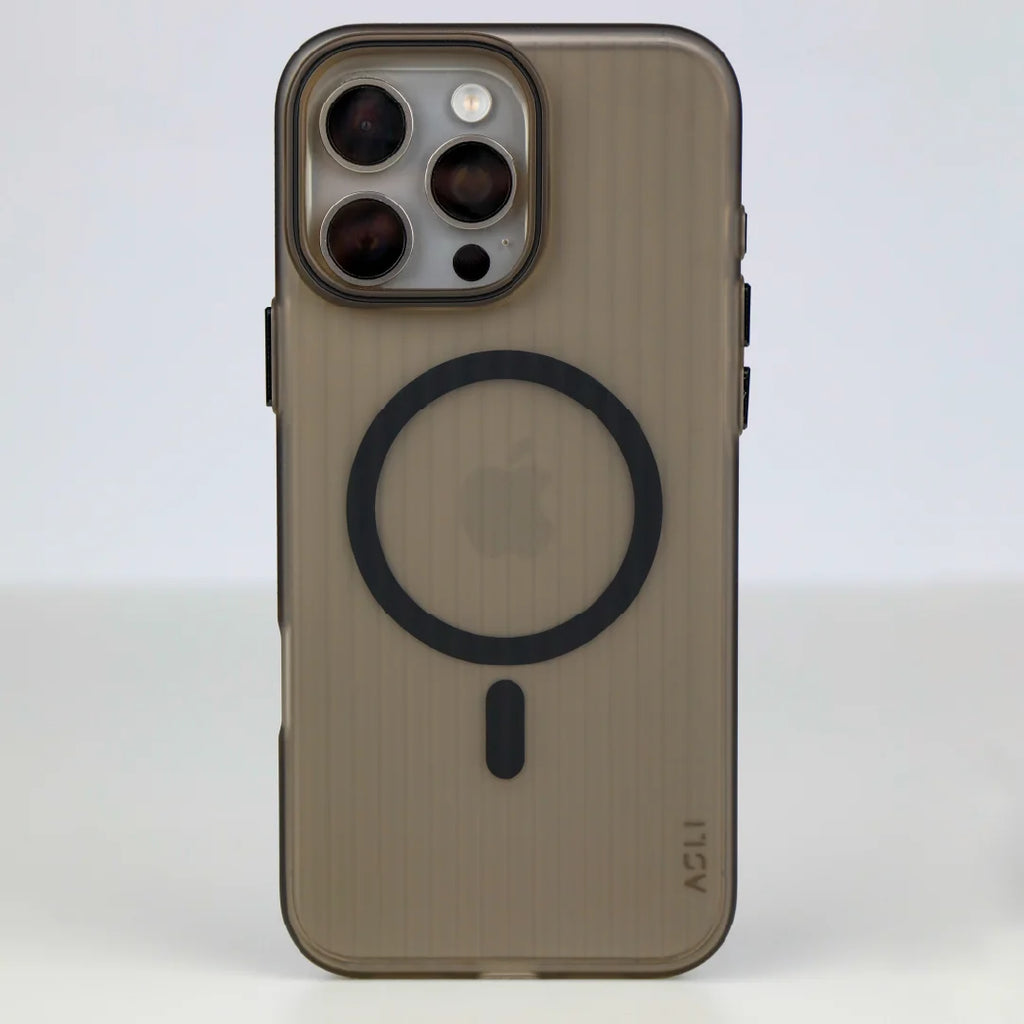 ASLI Corrugatedmag Wave Refined Magsafe Case With Enhanced Camera Protection Case  For iPhone 16 Pro Max