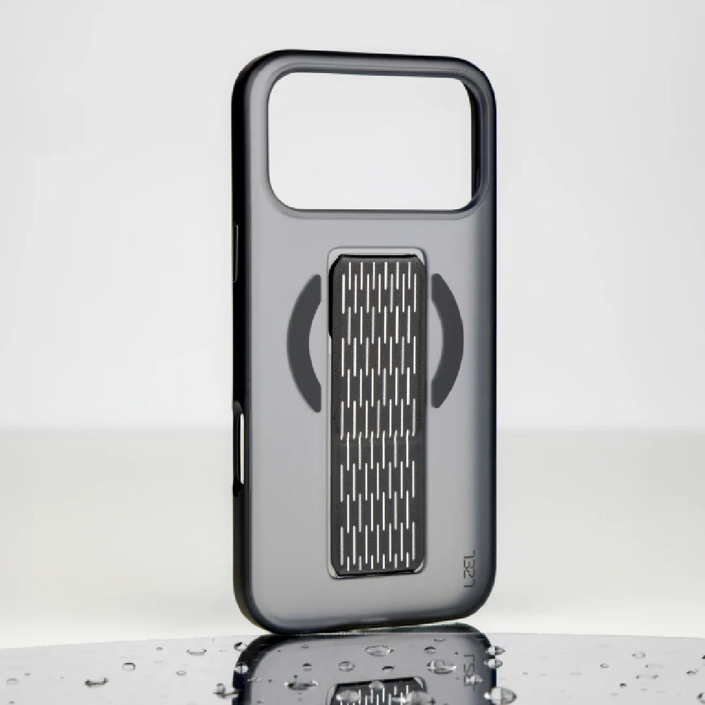 LZEL Mattemag Kickstand Matte Strap Magsafe Case With Enhanced Edge Protection Case For iPhone 17 Pro