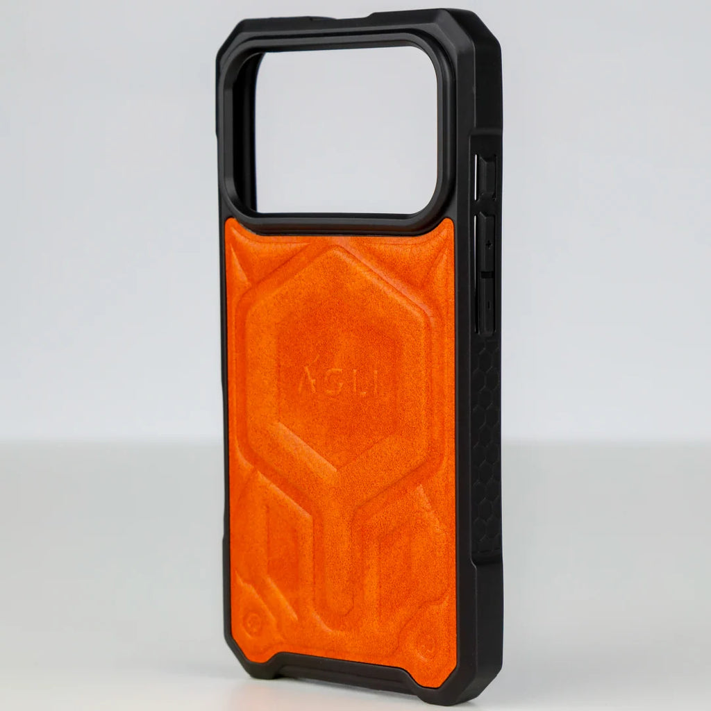 ASLI Leather Hybrid Premium Leather Case With Drop Protection And Heat Dissipation Case For 17 Pro