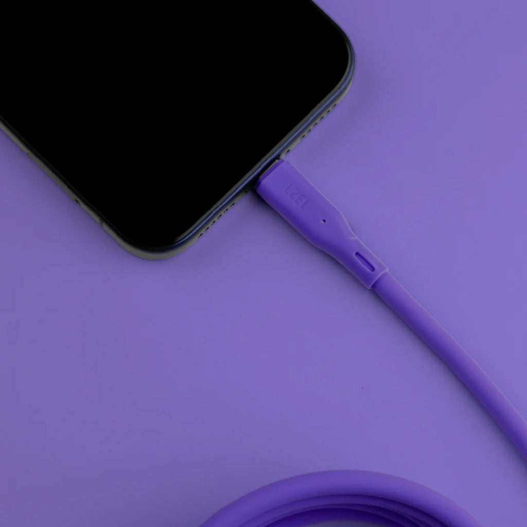 LZEL Celeris Silox CXL Soft Silicone USB-C to USB-C Cable, 480Mbps, 240W Max, 2m